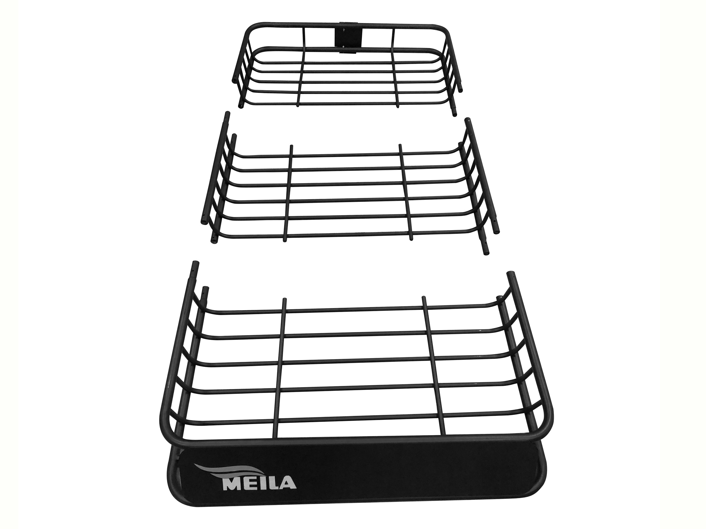 适用于 通用分体式铁质行李框(三段)