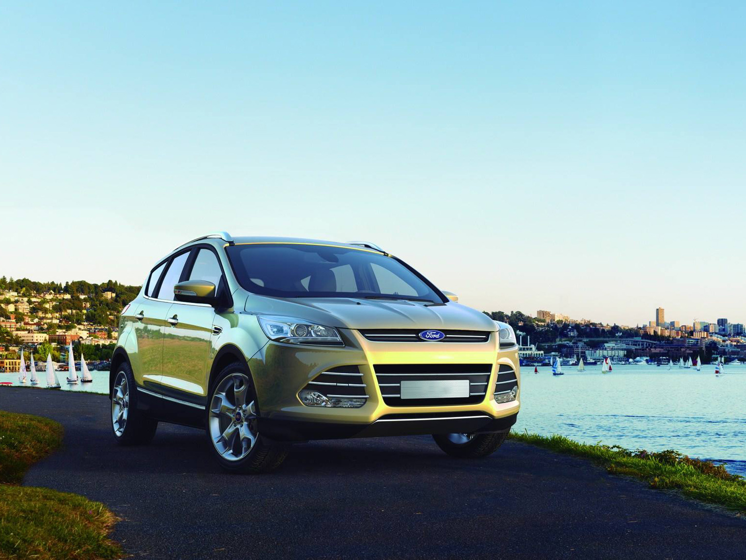 适用于 福特翼虎铝合金行李架