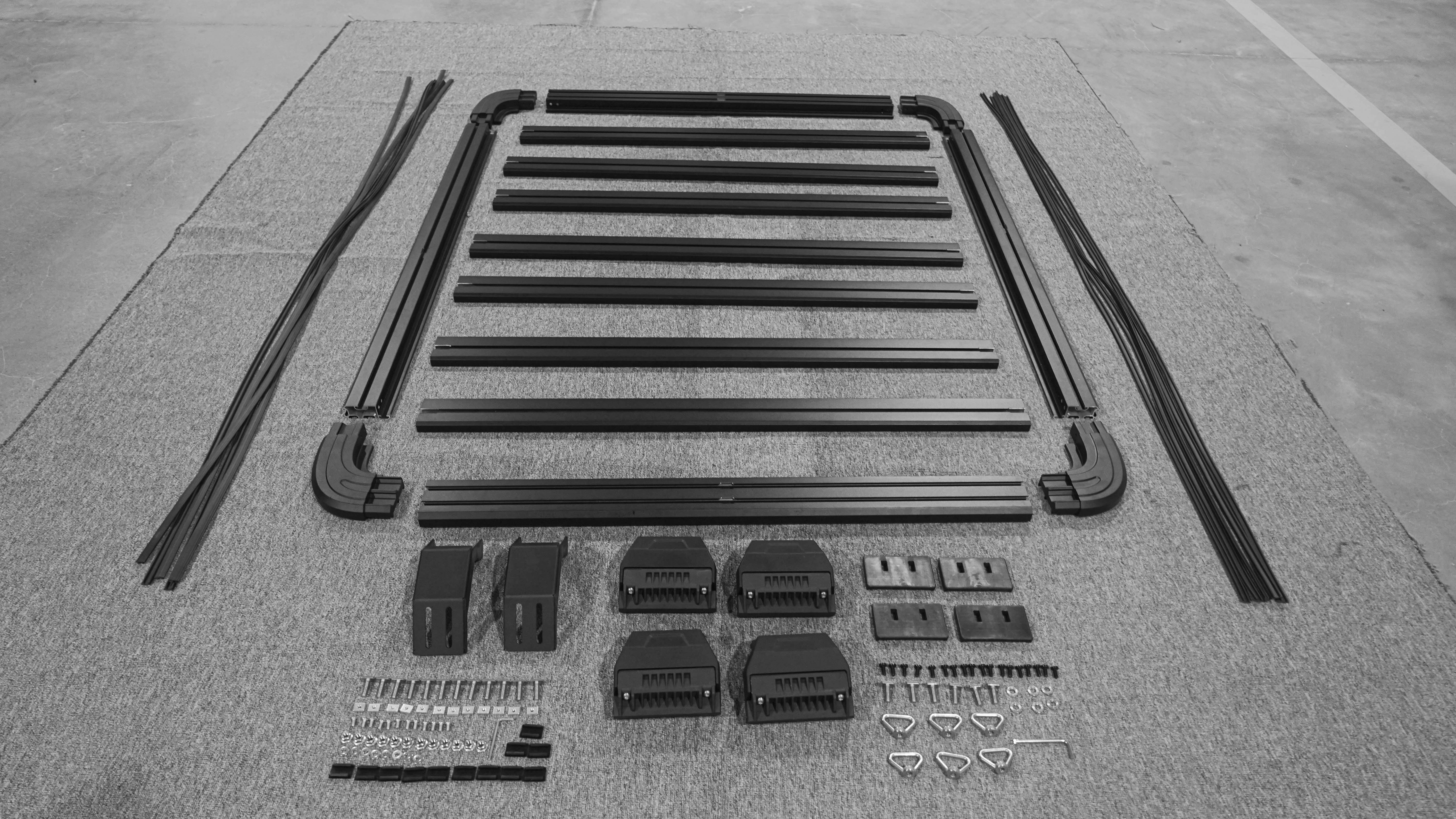 YH20平台适配牧马人-铝支架